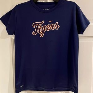 Ladies Detroit Tigers Nike Fit Top, Large (12-14)